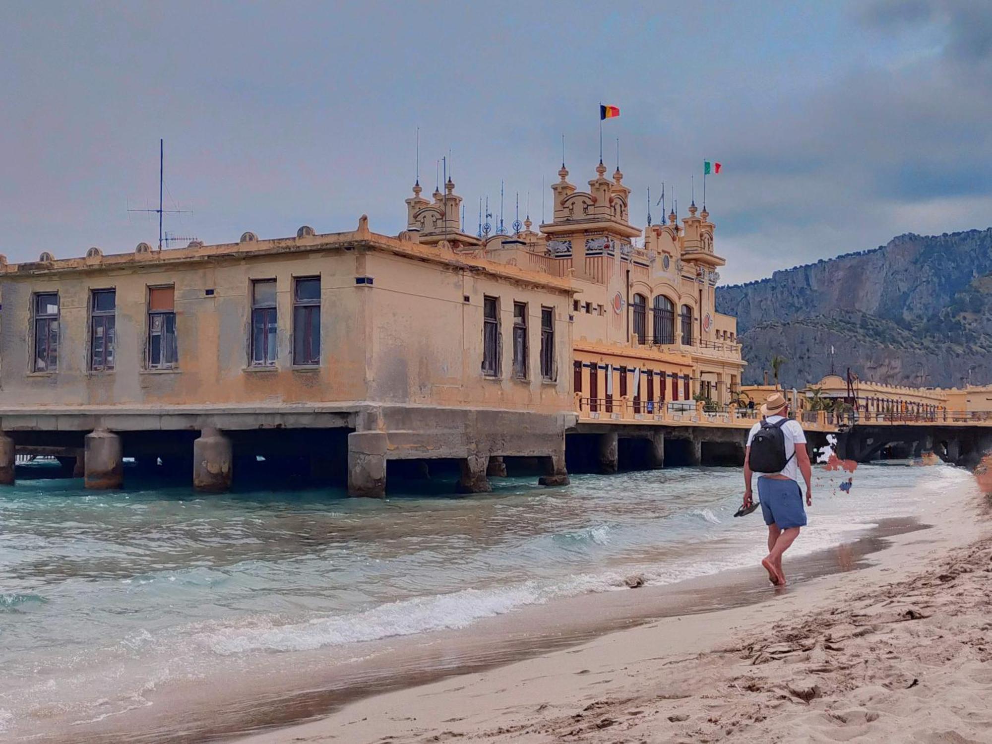 Apartamento A Casa Di Mara Mondello Exterior foto